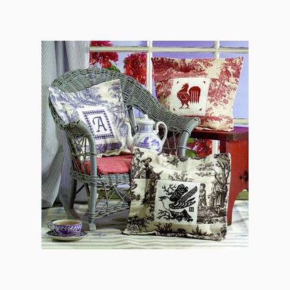 Toile Pillows