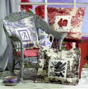Toile Pillows