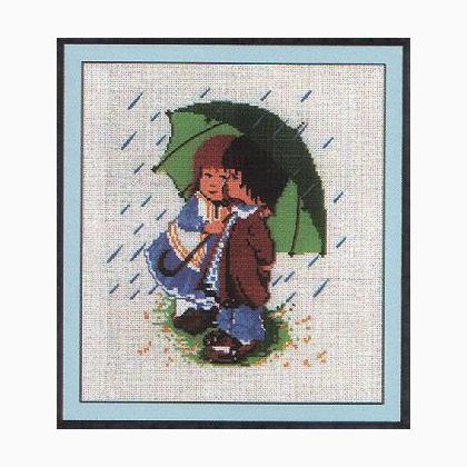 Two under the umbrella