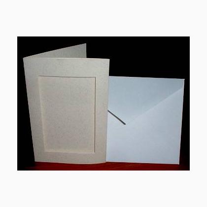 Carte avec ouverture rectangulaire