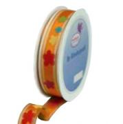 Ruban Happy 20mm. Orange