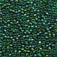 00332 Emerald Transparent Rainbow