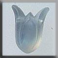 12023 Large Tulip Matte Opal
