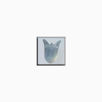 12023 Large Tulip Matte Opal