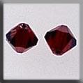 13085 Rondele Light Siam Hematite