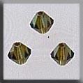 13070 Rondele Champagne Olivene 4mm