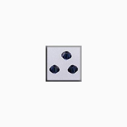 13068 Rondele Champagne Montana 4mm