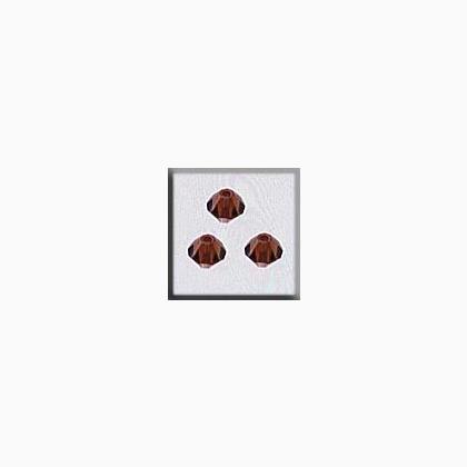 13066 Rondele Champagne Small Topaz 4mm