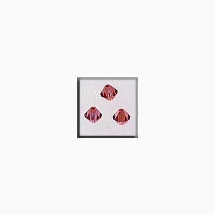 13062 Rondele Champagne Rose 4mm
