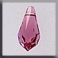 13054 Very Small Teardrop Rose AB