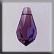 13052 Very Small Teardrop Amethyst AB