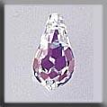 13051 Very Small Teardrop Crystal AB