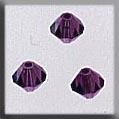 13029 Rondele Amethyst AB 4mm