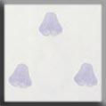 12297 Petite Bell Flower Matte Alexandrite