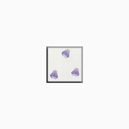 12295 Petite Bell Flower Matte Tanzanite