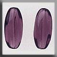 12261 Fancy Olive Bead Bright Amethyst