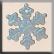 12162 Medium Snowflake Mt Crystal AB