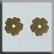 12147 Very Petite Flower Matte Light Topaz