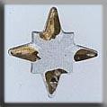12108 Crystal Star Gold Tipped