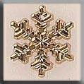 12038 Medium Snowflake Gold