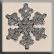 12037 Medium Snowflake Crystal Bright