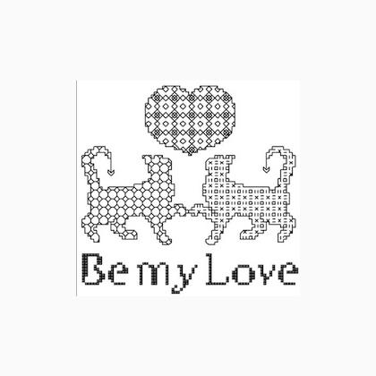 Be My Love - Blackwork