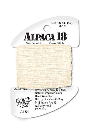 Alpaga 18: AL51 Blanc