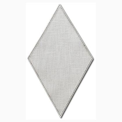 Napperon Diamant - Blanc 18x32