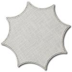Napperon Rosetta - Blanc 20x20