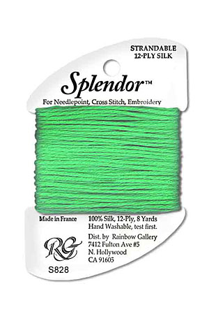 Splendor:  S828 - Lite Christmas Green