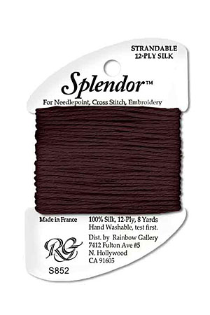 Splendor:  S852 - Very Dark Brown