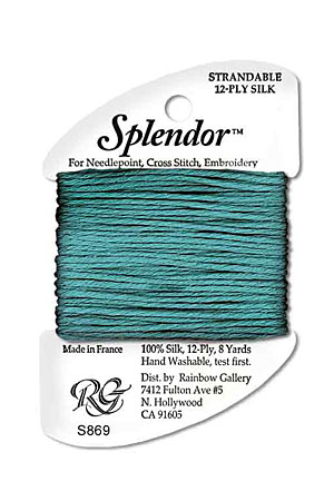 Splendor:  S869 - Dark Green Aqua
