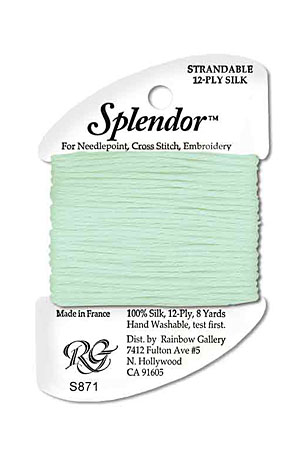 Splendor:  S871 - Lite Green Aqua
