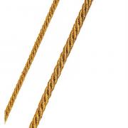 Cordonnet: Or 5mm.