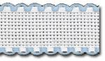 Aida Band 16ct.: White/Light Blue