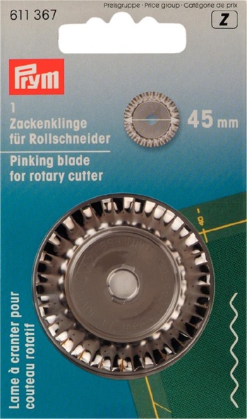 Rotary Cutter Maxi: lame dentelée à changer