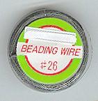 Silver Beading Wire 26