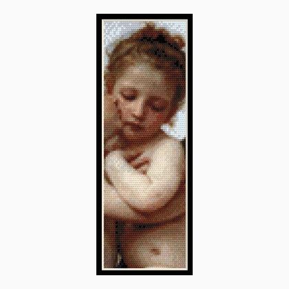Bouguereau - The First Kiss (bookmark)