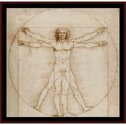 Leonardo - Homme de Vitruve
