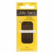 Aiguilles pour Quilting en or més. 8