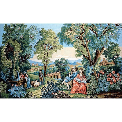 Verdure romantique d\'apres Verdures du XVIII