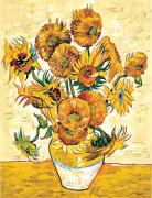Les tournesols dapres Van Gogh