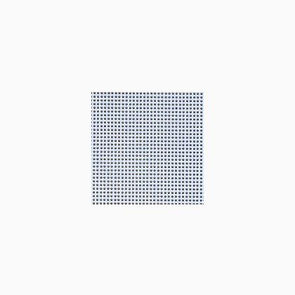 Support en plastique (papier): bleu glacé