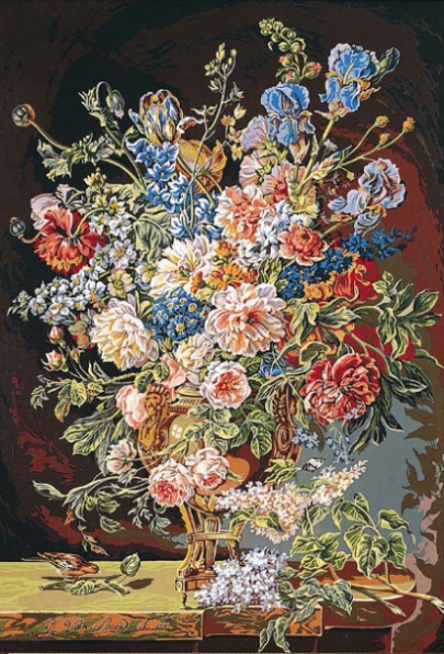 Vase de Fleurs XVIII siecle