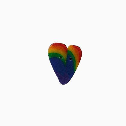 3362 - Bright Rainbow Heart