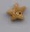 3402S - Small Tarnished Gold Star