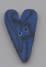 3338M - Blue Velvet Medium Heart