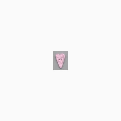 3344M - Light Lilac Velvet Medium Heart