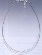 Collier Argent - 5 fils