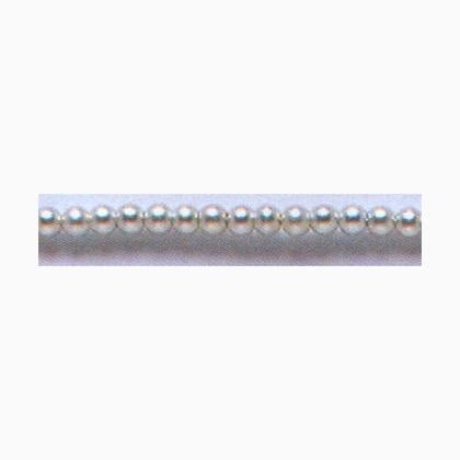 Perles Opaques: Argent 3mm.